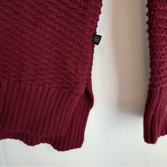 United by Blue red knit sweater long sleeve responsible durable goods size small - Picture 5 of 9